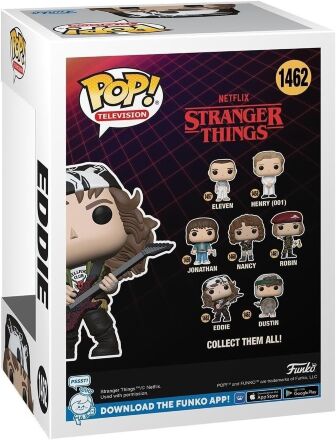 Фігурка Funko TV Stranger Things Eddie фанко Дуже дивні справи Едді 1462