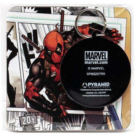 Подарунковий набір Pyramid International Marvel: Deadpool Mug Set (кухоль, підставка, брелок)