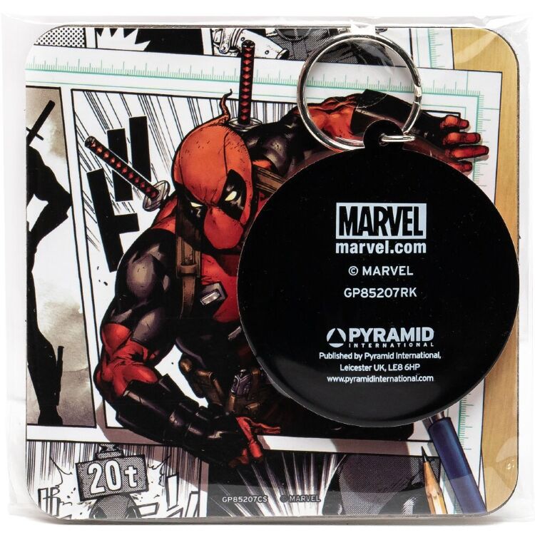 Подарочный набор Pyramid International Marvel: Deadpool Mug Set (чашка, подставка, брелок)