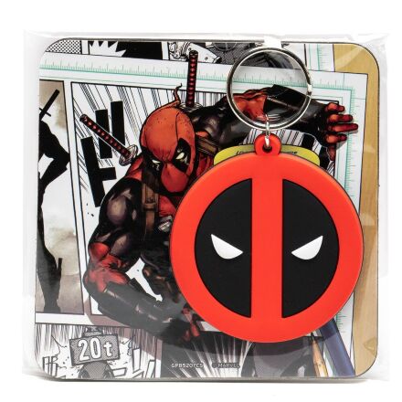 Подарунковий набір Pyramid International Marvel: Deadpool Mug Set (кухоль, підставка, брелок)