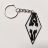Брелок Skyrim Keychain Скайрим ABS пластик 5 см.