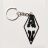 Брелок Skyrim Keychain Скайрим ABS пластик 5 см.