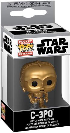 Брелок Funko Pocket Pop Star Wars Keychain C3PO