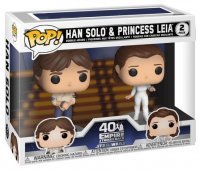 Фігурки Funko Bobble Star Wars: Han Solo and Princess Leia Фанк Зоряні війни (2 pack)