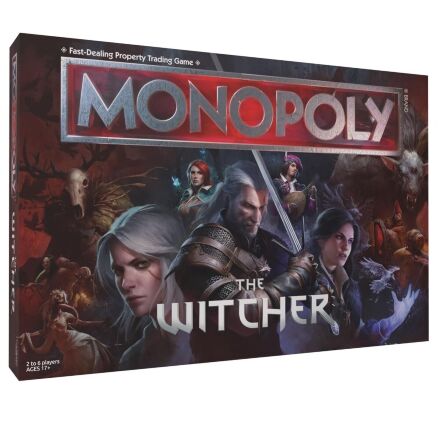 Монополія настільна гра The Witcher Monopoly Відьмак USA