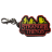 Брелок Stranger Things Очень странные дела Logo Keychain ABS пластик 4 см.