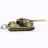 Брелок World of Tanks - танк (цвет: бронза)