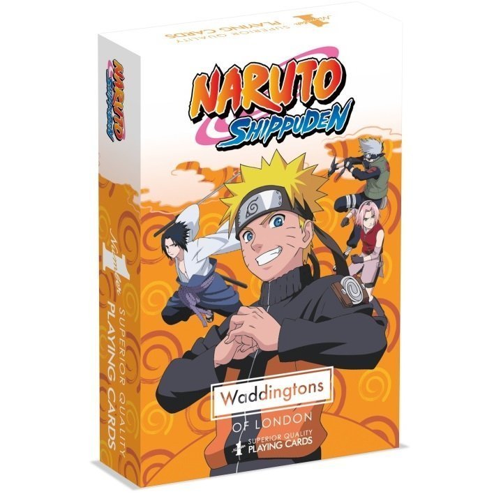 Гральні карти Наруто Naruto Playing Cards Game Waddingtons Number 1 