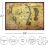 Пазл Lord of the Rings AQUARIUS Hobbit Middle Earth Map Puzzle Властелин колец Карта Средиземья 1000 шт.