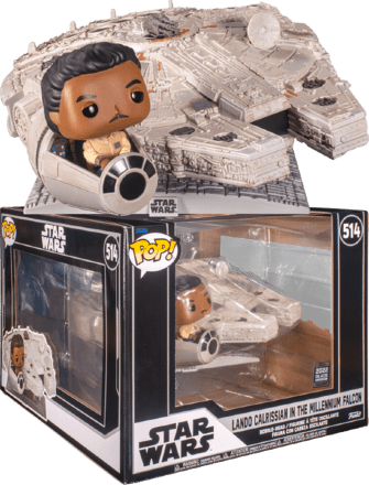 Фігурка Funko Star Wars Lando Millenium Falcon фанко Сокіл тисячоліття Amazon Exclusive 514