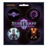Набор Значков StarCraft II Heart of the Swarm Pin Pack 