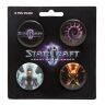 Набір Значків StarCraft II Heart of the Swarm Pin Pack