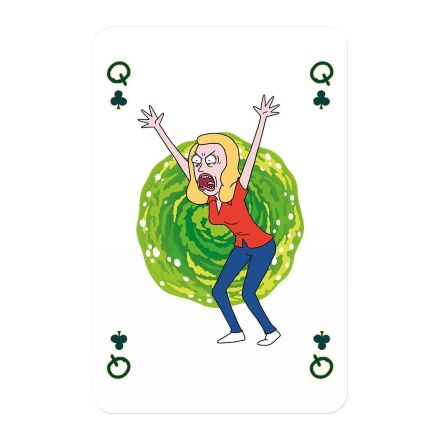 Гральні карти Рік та Морті Rick and Morty Playing Cards Game Waddingtons Number 1