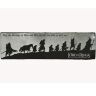 Закладка шкіряна Володар кілець WETA Lord of The Rings: The Fellowship Silhouette (Leather Bookmark)