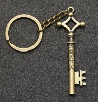 Брелок з аніме Атака Титанов - ключ від підвалу іграшка Ерен Єгер (бронза)