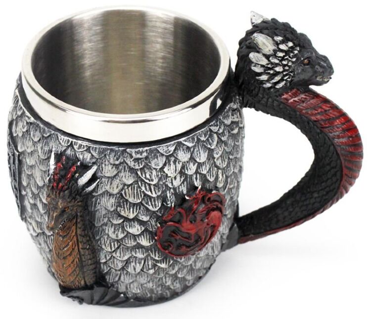 Кружка Game of Thrones Targaryen Fire and Blood Игра престолов Дом Таргариен