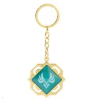 Брелок Genshin Impact Anime Keychain Геншин Импакт металл 5 см. №2