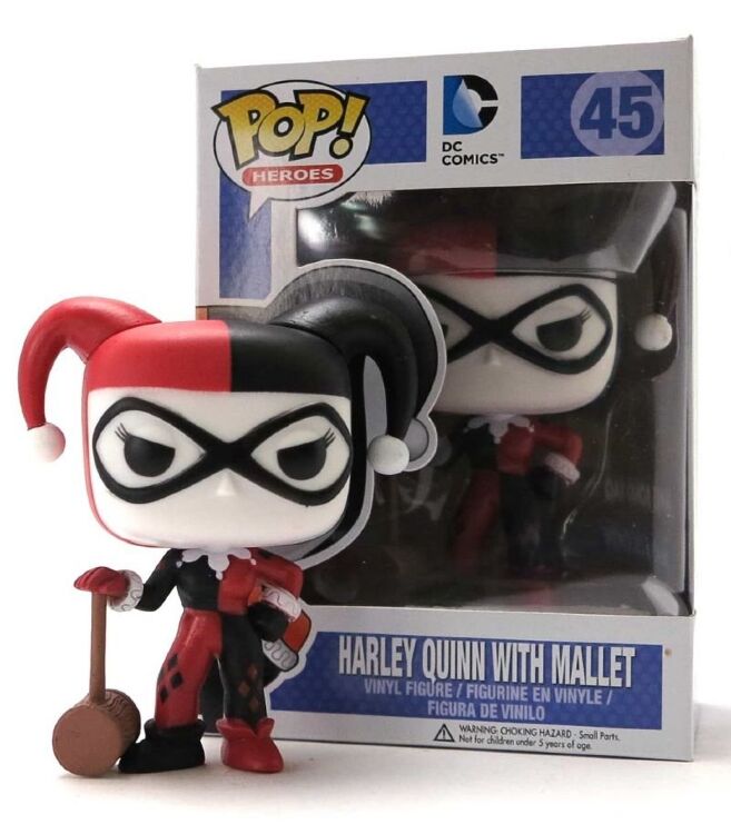 Фигурка Funko Super Heroes: Harley Quinn With Mallet 45 Харли Квинн фанко