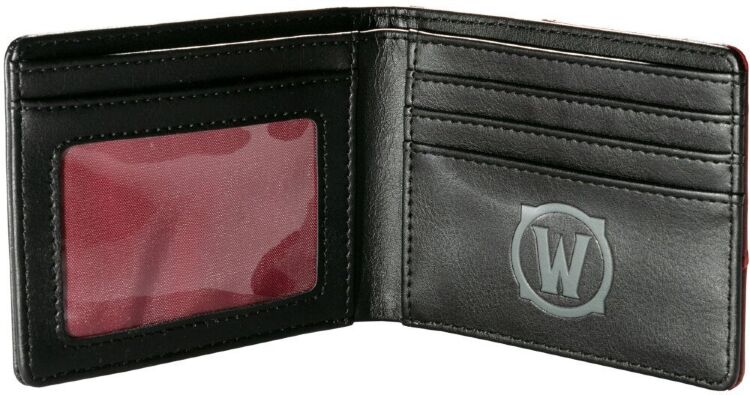 Кошелёк JINX World of Warcraft Horde Loot Black/Red Wallet Орда