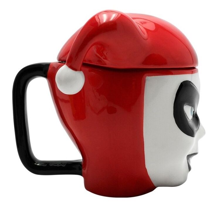 Чашка 3D DC Harley Quinn Sculpted ceramic Mug Кружка Харли Квинн 300 мл