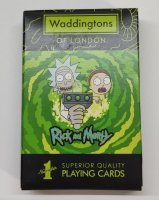 Игральные карты Рик и Морти Rick and Morty 2022 Playing Cards Game Waddingtons Number 1