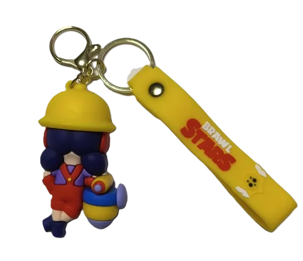 Брелок подвеска на рюкзак Brawl Stars 3D Keychain Backpack Бравл старс №9