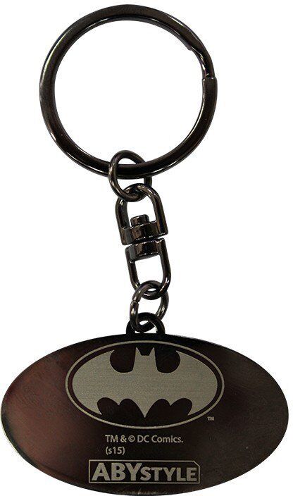 Брелок DC COMICS з логотипом Batman Logo Keychain  Abystyle 