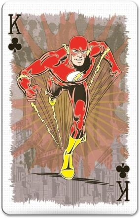 Гральні карти DC Superheroes Retro Playing Cards Game Waddingtons Number 1