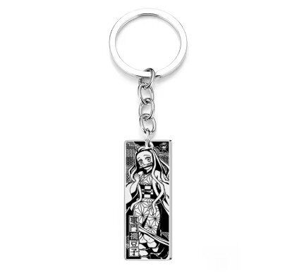 Брелок Demon Slayer Nezuko Kamado Незуко Камадо Клинок, рассекающий демонов метал