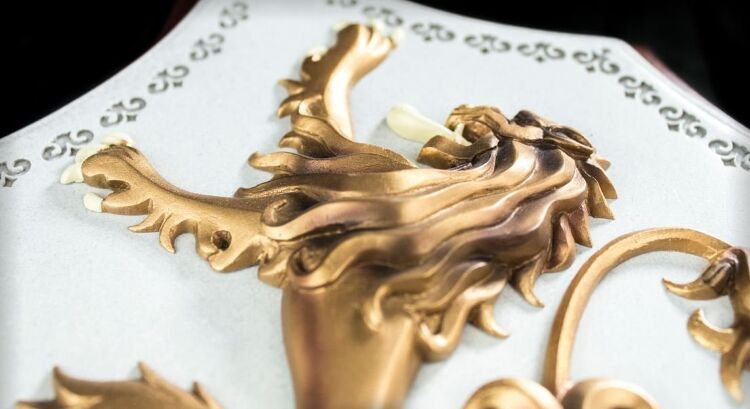 Настенный герб Game of Thrones LANNISTER House Crest Wall Plaque