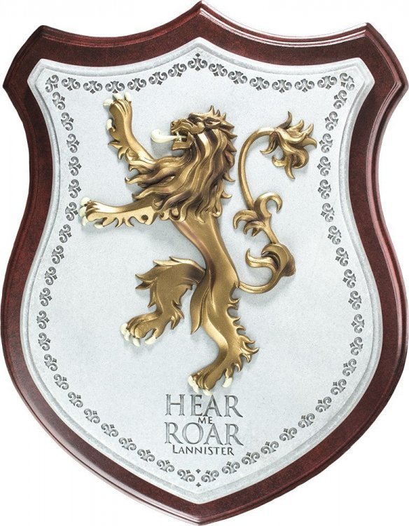 Настінний герб Game of Thrones LANNISTER House Crest Wall Plaque