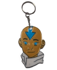 Брелок Avatar: The Last Airbender Aang Аватар Аанг Keychain ABS пластик 4 см.