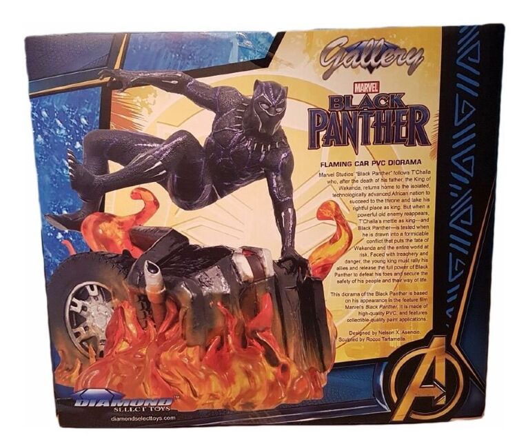 Фигурка Diamond Select Toys Marvel Gallery: Black Panther Figure Чёрная пантера
