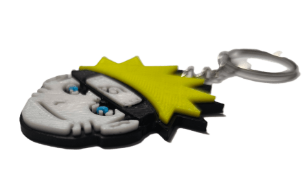 Брелок Наруто Naruto Keychain ABS пластик 4 см.