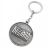 Брелок Overwatch Keychain - Metal Blizzard silver