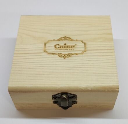 Запальничка WORLD OF WARCRAFT The lich king Lighter (silver) + подарункова коробка з дерева