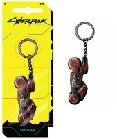 Брелок JINX Cyberpunk 2077 Rev It Up Metal Keychain