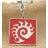 Брелок StarCraft II Zerg Keychain red