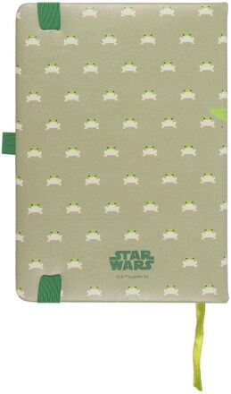 Блокнот Star Wars Faux-leather Notebook Mandalorian The Child Grogu Мандалорець