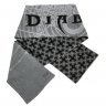 Шарф Diablo Knitted Scarf - Grey Диабло 214*33 см