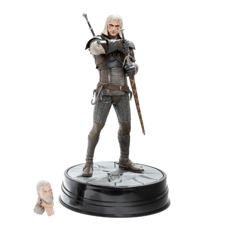 Фигурка The Witcher 3: Wild Hunt - Geralt of Rivia Heart of Stone Deluxe Figure Ведьмак Геральт из Ривии 25 см