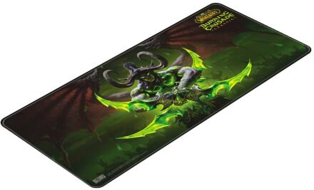 Килимок ігрова поверхня Blizzard World Of Warcraft Gaming Desk Mat Burning Crusade Illidan XL Іллідан (90*42 cm)