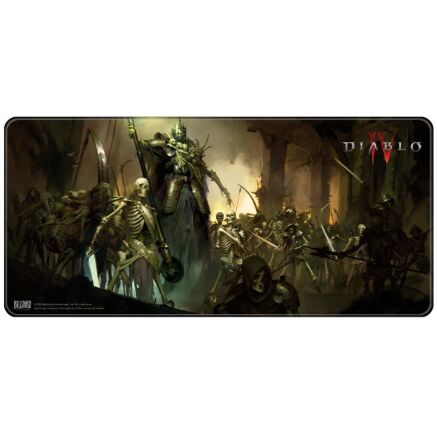 Килимок для миші ігрова поверхня Blizzard DIABLO IV 4 Skeleton King (Діабло) XL (90*42 cm)