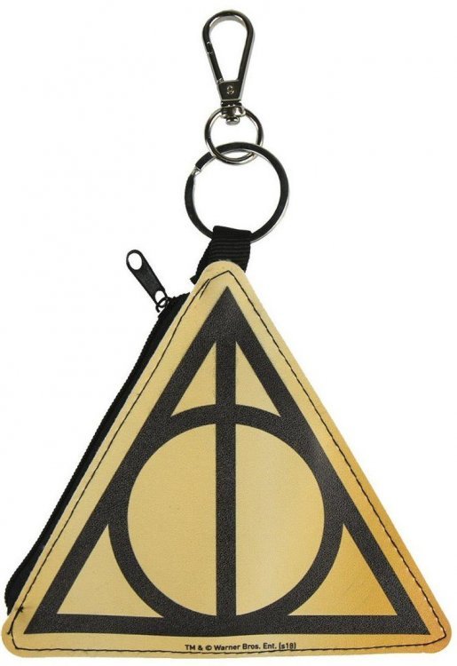 Кошелек брелок Cerda Harry Potter Keychain Coin Purse Гарри Поттер Дары смерти 