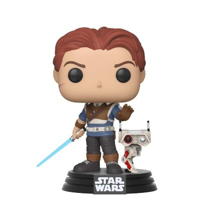Фігурка Funko Pop! Games: Jedi Fallen Order - Cal Kestis with BD-1