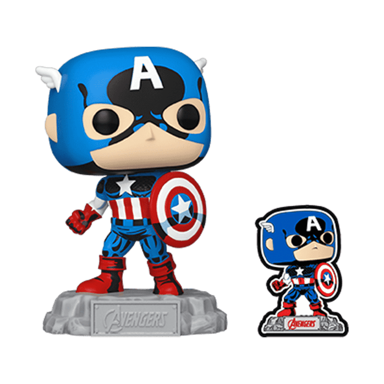 Фигурка Funko Marvel: The Avengers Heroes Captain America Фанко Капитан Америка (Amazon Exclusive) 1290