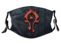 Маска захисна для особи World of Warcraft Horde Орда + 2 вугільних фільтра