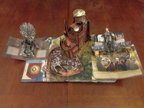Книга 3D карта Игра престолов Вестерос Game of Thrones: A PopUp Guide to Westeros