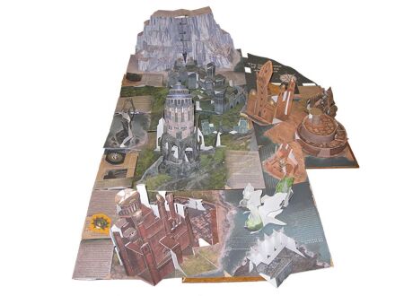 Книга 3D карта Гра престолів Вестерос Game of Thrones: A Pop-Up Guide to Westeros