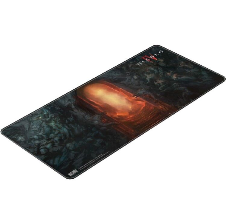 Коврик для мыши игровая поверхность Blizzard DIABLO IV 4 Gate of Hell Диабло XL (90*42 cm)